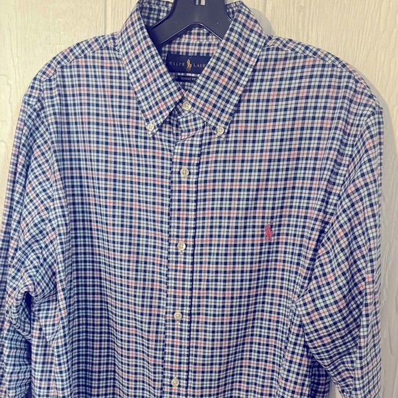 Polo by Ralph Lauren gingham plaid Casual Button Down Shirt - Picture 2 of 3